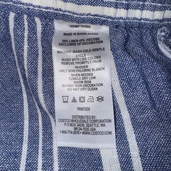 Nautica Tie Waist Lightweight Shorts Sz Large - Picture 7 of 8